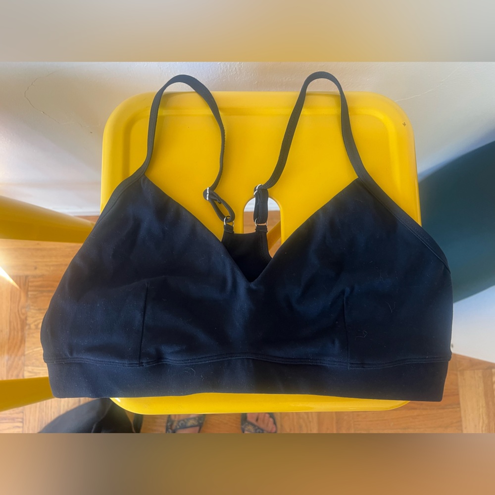 Year of Ours Black Studio V Bralette